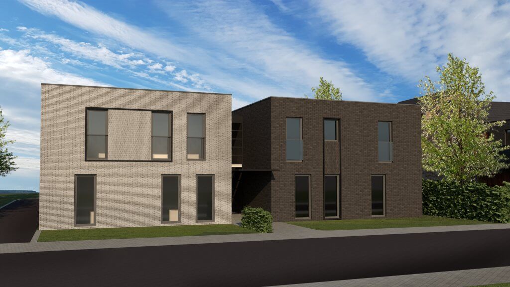 Construction d’un immeuble de 4 appartements