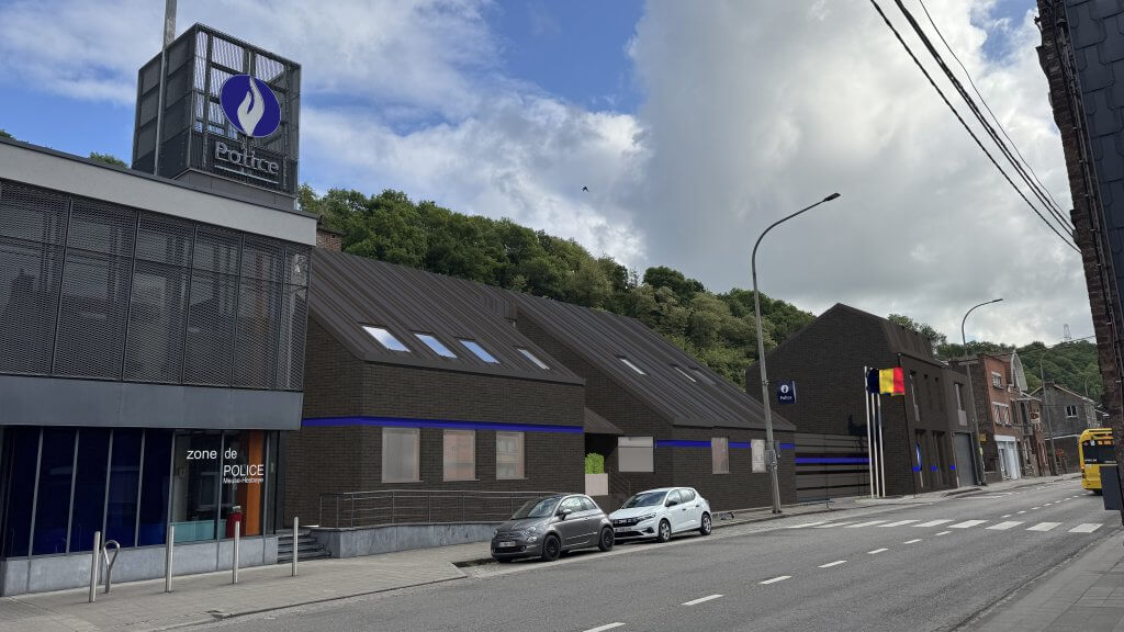Rénovation du Commissariat de police de la Zone Meuse-Hesbaye